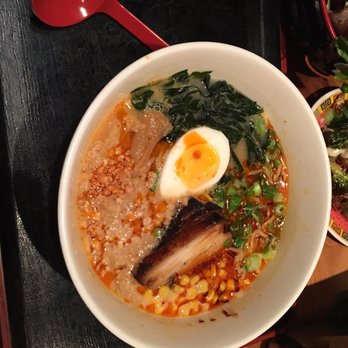 RAMEN-SAN - Pork broth ramen with corn - Ramen Near Me - Chicago, Illinois RAMEN-SAN - Pork broth ramen with corn - Ramen Near Me - Chicago, Illinois