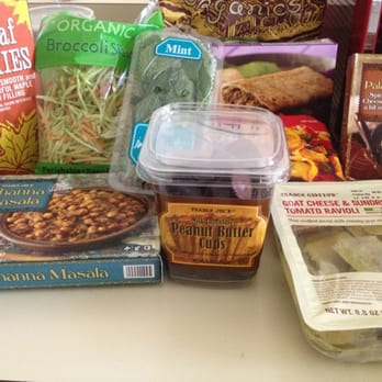 Trader Joe's - Yummy. Delicious vegetarian spread. Couldn't forget the maple leaf cookies & mini creamy peanut butter cups. - Grocery Near Me - Wellington, Florida
