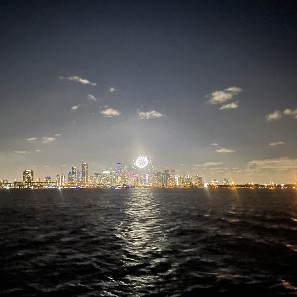 Genesis Yacht Charters - Surprise fireworks! - Boat Charters Near Me - Miami, Florida