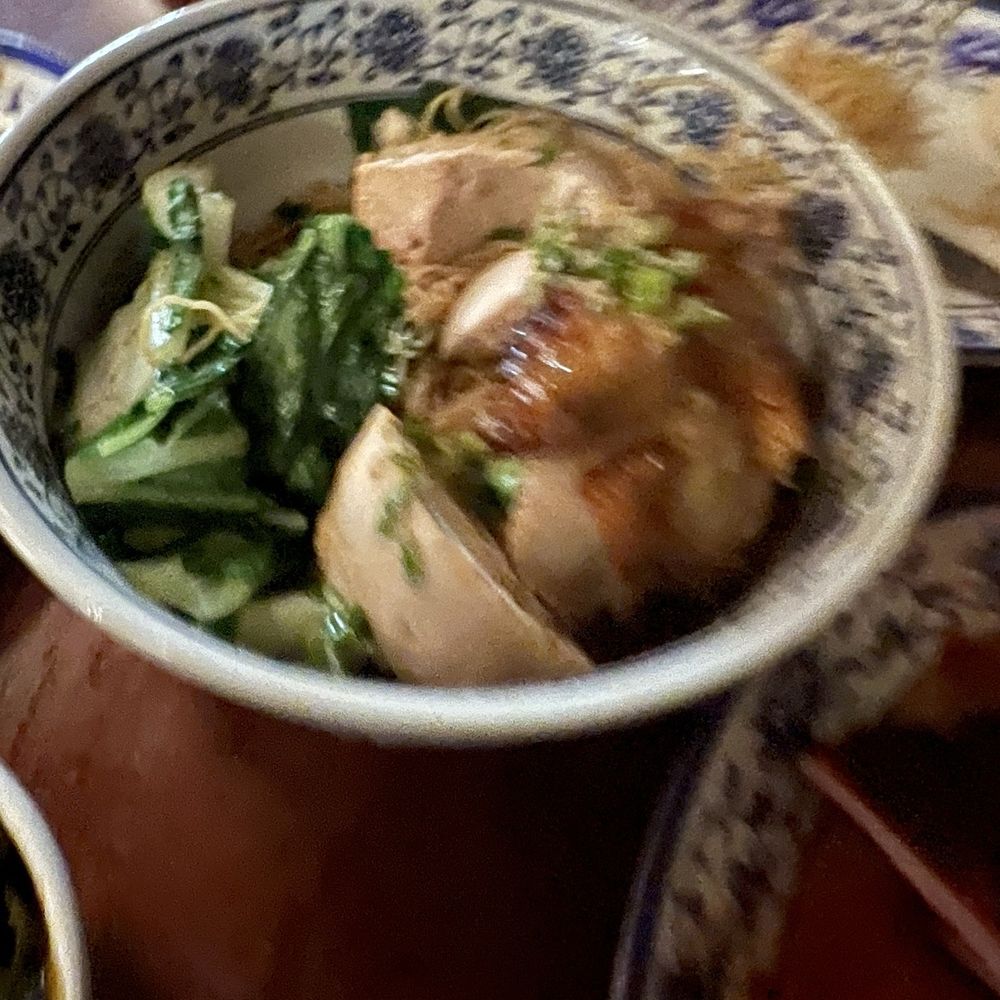 King BBQ - Five Spice Chicken over noodles - Barbeque Near Me - North Charleston, South Carolina