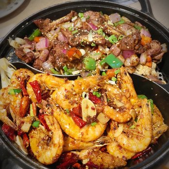 Good Harvest - Shrimp & Steak Ribs Dry Pot - Chinese Near Me - Doraville, Georgia Good Harvest - Shrimp & Steak Ribs Dry Pot - Chinese Near Me - Doraville, Georgia