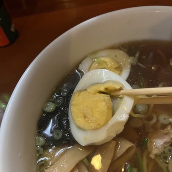 Musashi - Ramen with overcooked egg - Japanese Near Me - Berkeley, California
