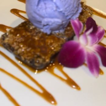 Purple Patch - Ube Bread Pudding w Ube Ice Cream - Filipino Near Me - Washington, DC, District of Columbia