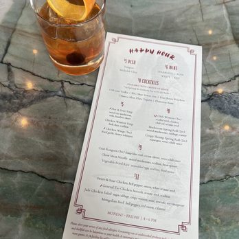 Nine Tailed Fox - Updated Happy Hour menu (as of 8/5/25) - Chinese Near Me - Baltimore, Maryland Nine Tailed Fox - Updated Happy Hour menu (as of 8/5/25) - Chinese Near Me - Baltimore, Maryland