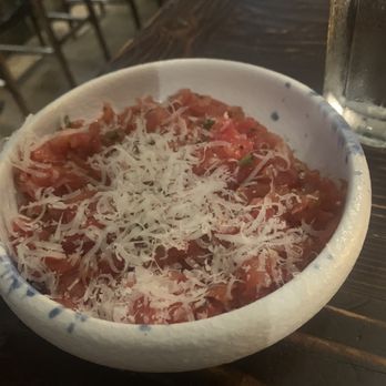 La Cosecha Bar + Restaurant - Tomato small plate - Spanish Near Me - Paso Robles, California