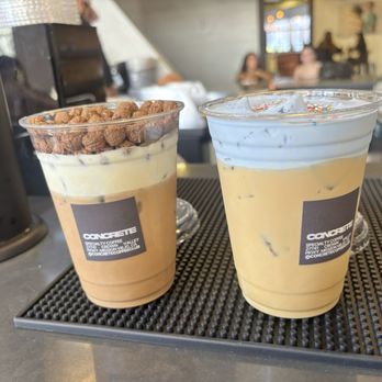 Concrete Coffee - Coco puff latte and birthday cake latte - Coffee & Tea Near Me - Mission Viejo, California Concrete Coffee - Coco puff latte and birthday cake latte - Coffee & Tea Near Me - Mission Viejo, California