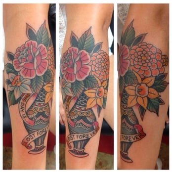 Soul Expressions Studios - Traditional Style Tattoo by Aaron Mason - Tattoo Near Me - Temecula, California