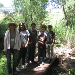 Horse of the Sun Ranch - Reality Changers on a nature hike.