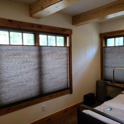 Battle Born Blinds and Repair - Light filtering honeycomb.