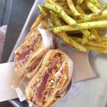 Gotts Roadside - Grilled Ahi Burger - Burgers Near Me - Napa, California
