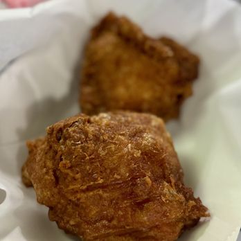 Gus's World Famous Fried Chicken - Thigh. - Southern Near Me - Memphis, Tennessee