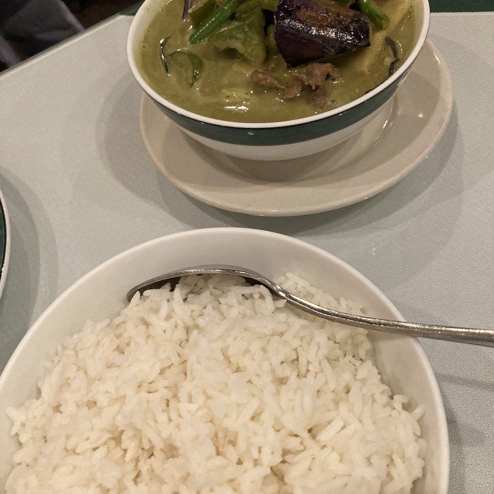 Angkor Restaurant - Green Curry w/rice ... - Cambodian Near Me - Pittsburgh, Pennsylvania