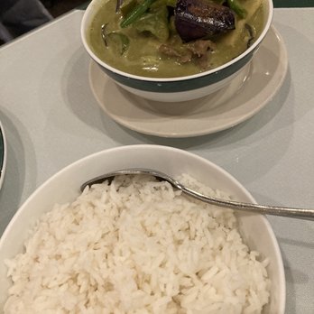 Angkor Restaurant - Green Curry w/rice ... - Cambodian Near Me - Pittsburgh, Pennsylvania
