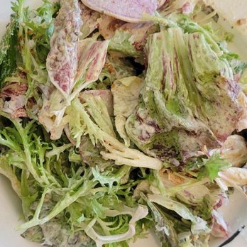 Pinyon - The Chicory Caesar: Crisp, beautifully dressed, and a total crowd-pleaser for a big group. - Pizza Near Me - Ojai, California Pinyon - The Chicory Caesar: Crisp, beautifully dressed, and a total crowd-pleaser for a big group. - Pizza Near Me - Ojai, California