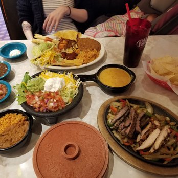 Chuy's - Combination fajitas and a combination plate. - Tex-Mex Near Me - Westminster, Colorado