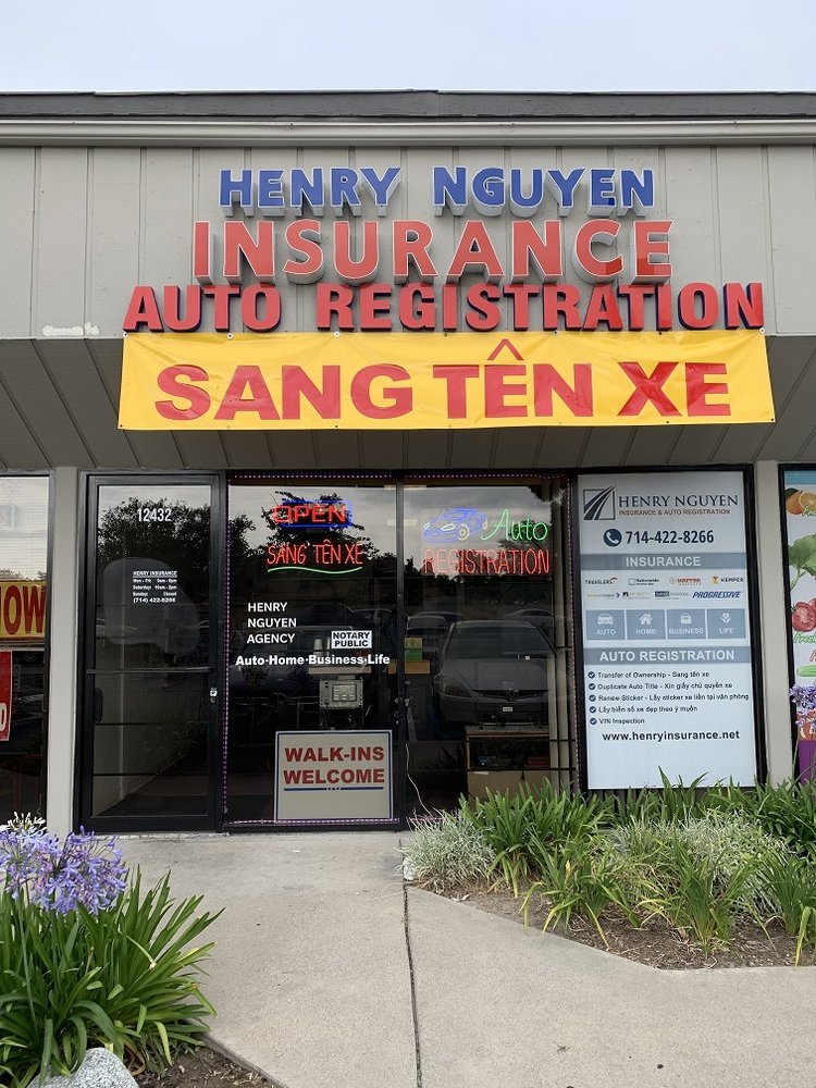 HENRY NGUYEN INSURANCE &amp; AUTO REGISTRATION 30 Photos