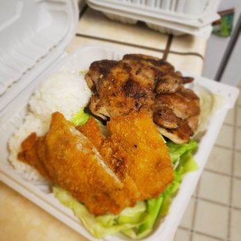 Ono Hawaiian BBQ - Chicken combo w. 2 scoops of rice veggies & macaroni salad - Hawaiian Near Me - Castro Valley, California Ono Hawaiian BBQ - Chicken combo w. 2 scoops of rice veggies & macaroni salad - Hawaiian Near Me - Castro Valley, California
