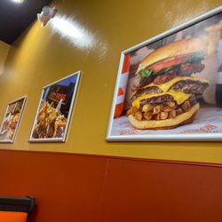 Jefferson Fry Co - Just there wall decor while we wait for our food