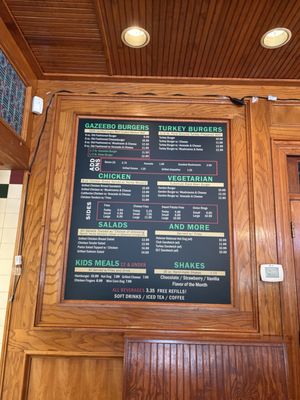 Menu photo 1 Gazeebo Burgers Plano, TX