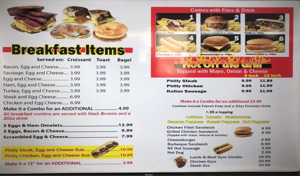 Menu photo 1 Fat Philly's Norfolk, VA Menu photo 1 Fat Philly's Norfolk, VA
