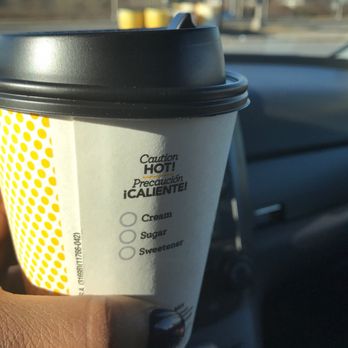 McDonald's - a hand holding a cup of coffee - Fast Food Near Me - Jamaica, New York McDonald's - a hand holding a cup of coffee - Fast Food Near Me - Jamaica, New York