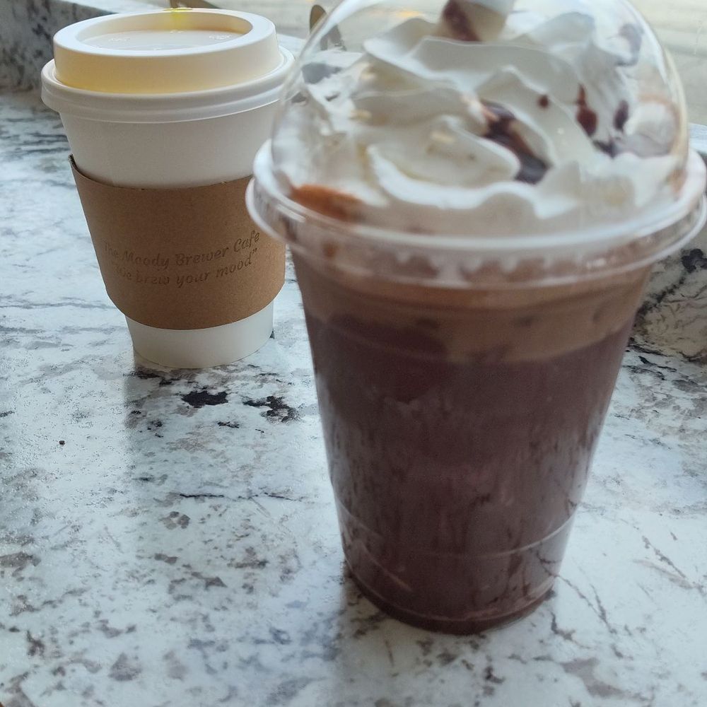Turmeric latte and Nutella latte Turmeric latte and Nutella latte
