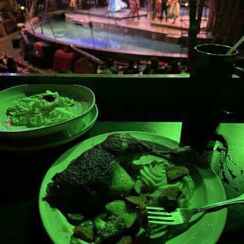 Pirates Dinner Adventure - Chicken meal with salad. Not bad - American Near Me - Buena Park, California Pirates Dinner Adventure - Chicken meal with salad. Not bad - American Near Me - Buena Park, California