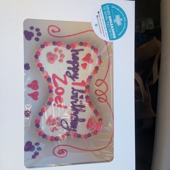 Treats Unleashed - 1st birthday cake for my Zoe! Requested something girly - Pet Stores Near Me - St. Louis, Missouri Treats Unleashed - 1st birthday cake for my Zoe! Requested something girly - Pet Stores Near Me - St. Louis, Missouri
