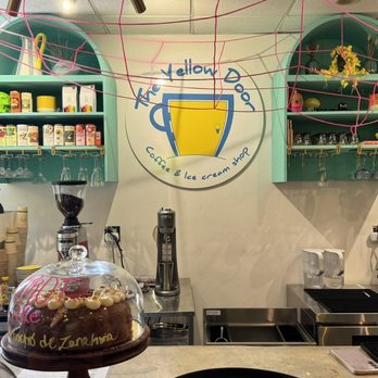 The yellow door - Bar area, goodies, coffees - Coffee & Tea Near Me - Dorado, Puerto Rico The yellow door - Bar area, goodies, coffees - Coffee & Tea Near Me - Dorado, Puerto Rico
