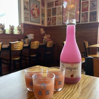 Neko Ramen & Rice - Strawberry Nigori - Ramen Near Me - Denver, Colorado