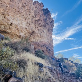 Wind Cave Trail - Hiking up, almost there. - Hiking Near Me - Mesa, Arizona
