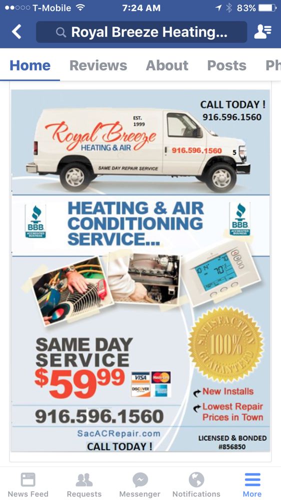 ROYAL BREEZE HEATING AND AIR Updated September 2024 30 Photos & 36