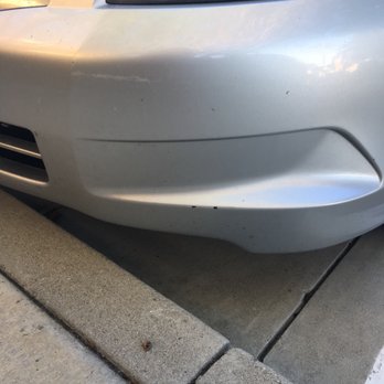 Scratch & Scuff Mobile Bumper Repair - Before - Body Shops Near Me - Carlsbad, California