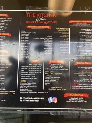 Menu photo 2 The Kitchen Restaurant Memphis, TN