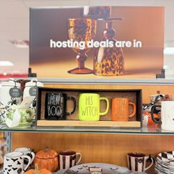 TJ Maxx - Her boo, his witch, & our little pumpkin mugs. ADORABLE :)