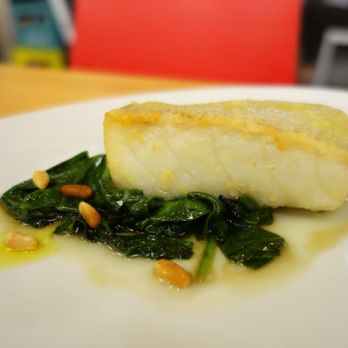 La Pubilla - Salt Cod, Spinach, Pine Nuts @endoedibles on Instagram for more - Mediterranean Near Me - Barcelona, B