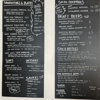 Hotbird - Menu - Comfort Food Near Me - Oakland, California