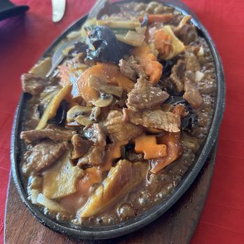 Restaurante Chinês - Beef on cast iron plate - Chinese Near Me - Porto, 13