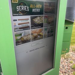 Subway - Order at the touch screen drive thru!
