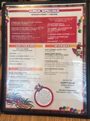 Menu photo 8 Crawdaddy's Kitchen Shreveport, LA
