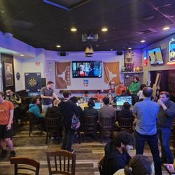 Gamers. The lot of them, just sitting there playing Smash Brothers.