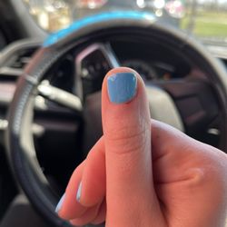 Divine Nails And Hair Spa - Cut , burned, and blood in my polish