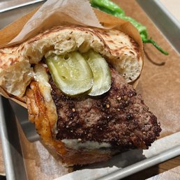 Folded Cheeseburger
