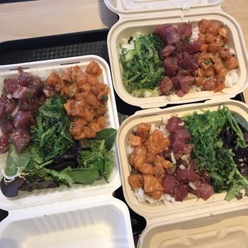 Ono Authentic Hawaiian Poke - 3 regular sizes (2 proteins) and seaweed salad! - Poke Near Me - Edmonds, Washington Ono Authentic Hawaiian Poke - 3 regular sizes (2 proteins) and seaweed salad! - Poke Near Me - Edmonds, Washington