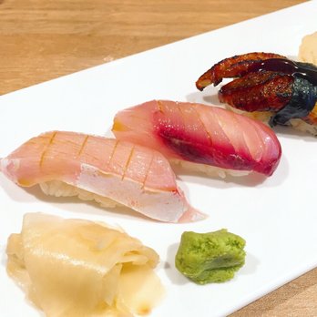 Uma Sushi - Fresh sheet fish Buri and Buri Toro (I think this is yellowtail?) - Japanese Near Me - Vancouver, British Columbia Uma Sushi - Fresh sheet fish Buri and Buri Toro (I think this is yellowtail?) - Japanese Near Me - Vancouver, British Columbia