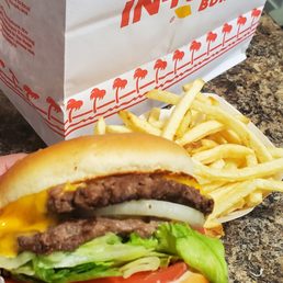 Double Double and fries