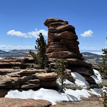 Pancake Rocks Trail - Hiking Near Me - Divide, Colorado