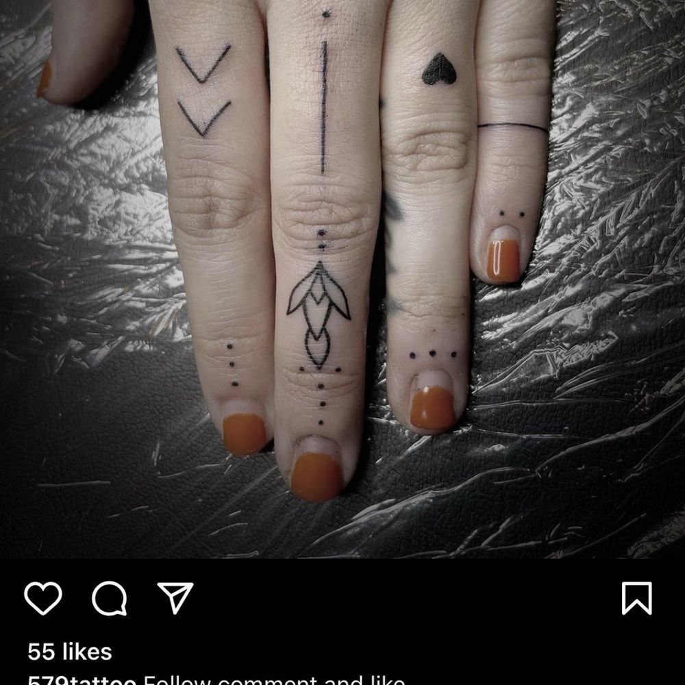 Finger photo on their IG