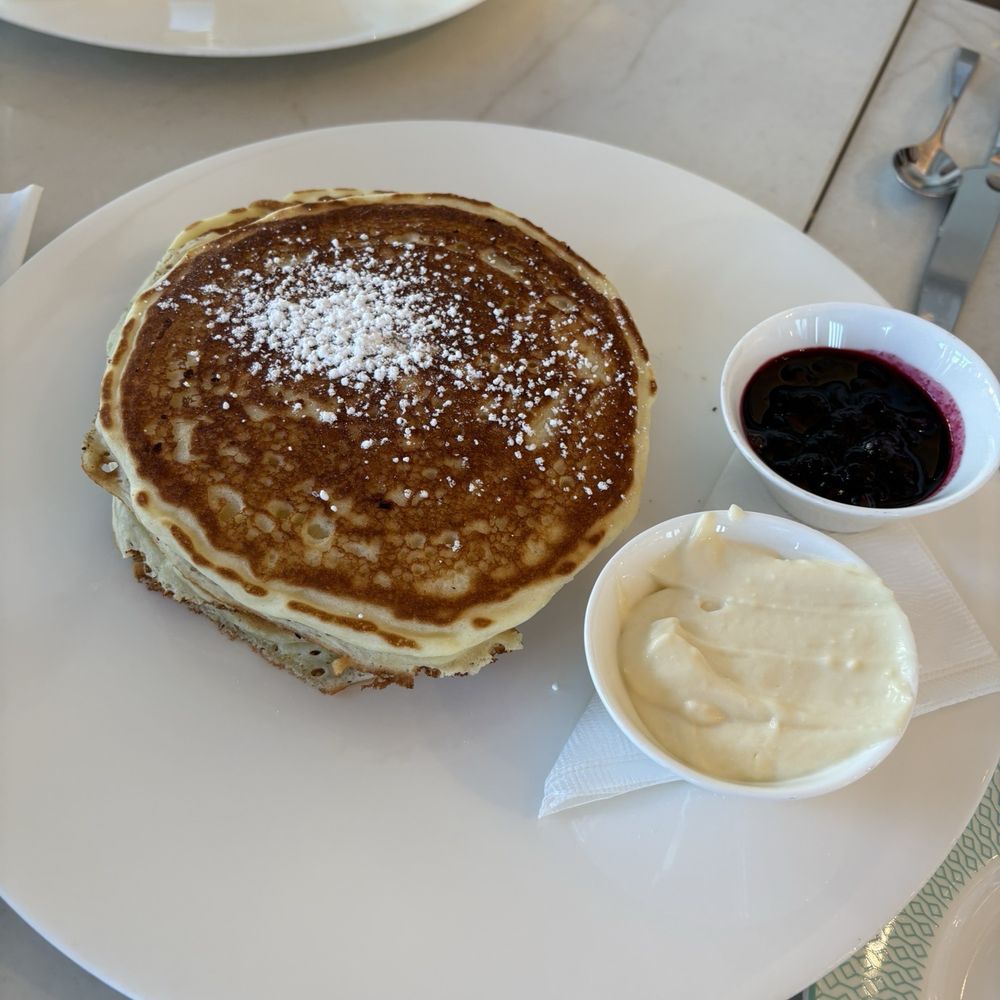 Splashes Restaurant - MEYER LEMON HUCKLEBERRY PANCAKES - New American Near Me - Laguna Beach, California Splashes Restaurant - MEYER LEMON HUCKLEBERRY PANCAKES - New American Near Me - Laguna Beach, California