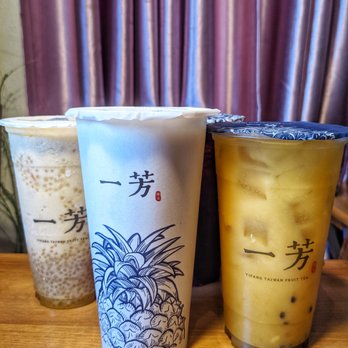 YiFang Taiwan Fruit Tea - Mango Pomelo Sago, Mixed Berry Smoothie, Sweet Taro Sago Latte, and Mango Fruit Tea - Bubble Tea Near Me - Seattle, Washington YiFang Taiwan Fruit Tea - Mango Pomelo Sago, Mixed Berry Smoothie, Sweet Taro Sago Latte, and Mango Fruit Tea - Bubble Tea Near Me - Seattle, Washington